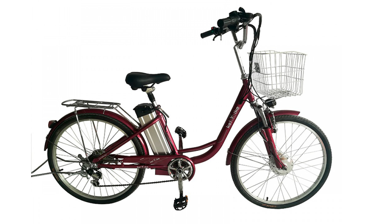 Фотография Электровелосипед Kelb.Bike City 350W+PAS 48V 26"  teal